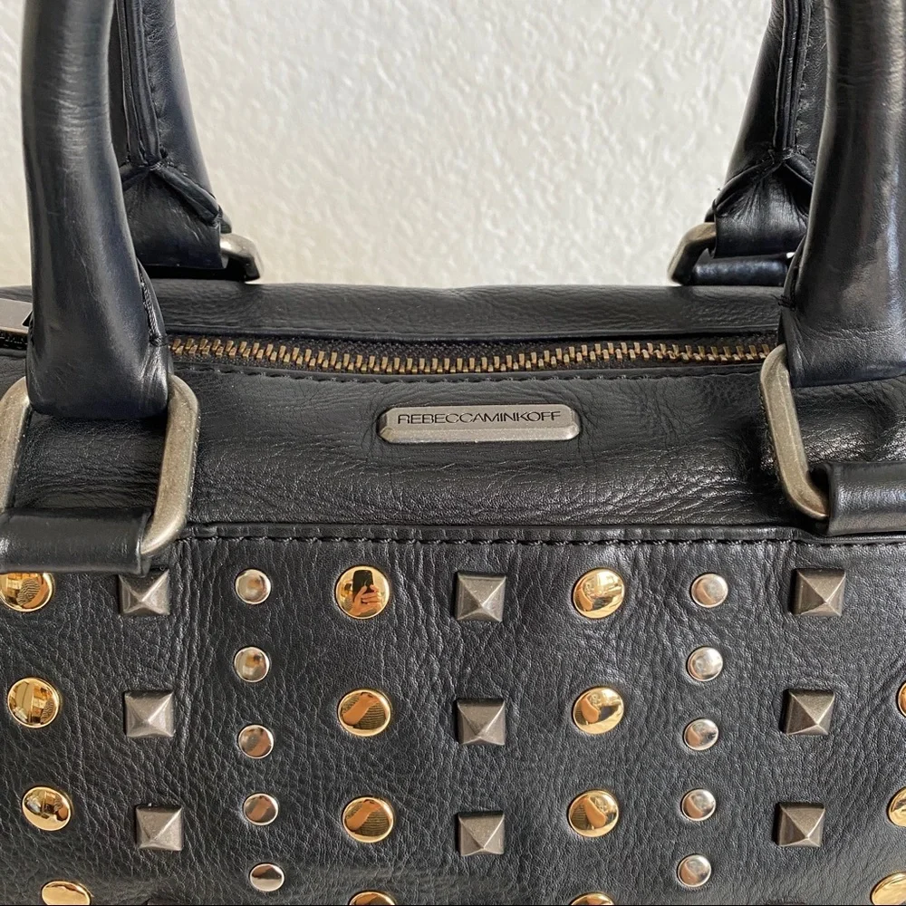 rebecca minkoff Linear Studded Flame bag